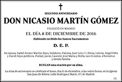 Nicasio Martín Gómez